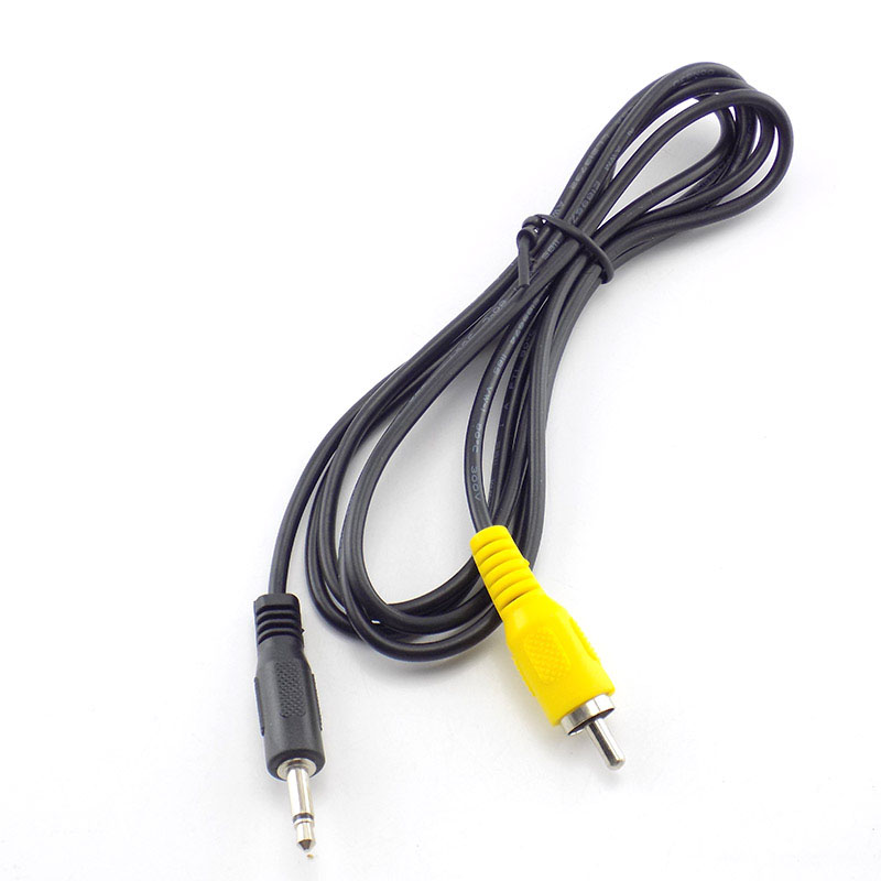 Cable Extension 3.5 - Cabo AV vídeo masculino RCA, ficha