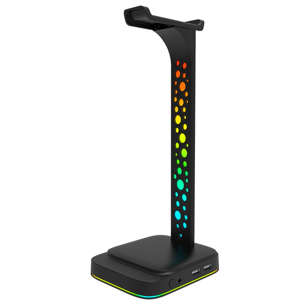Gaming Headset Rgb - Multicolorido rgb gaming headset suporte carregador