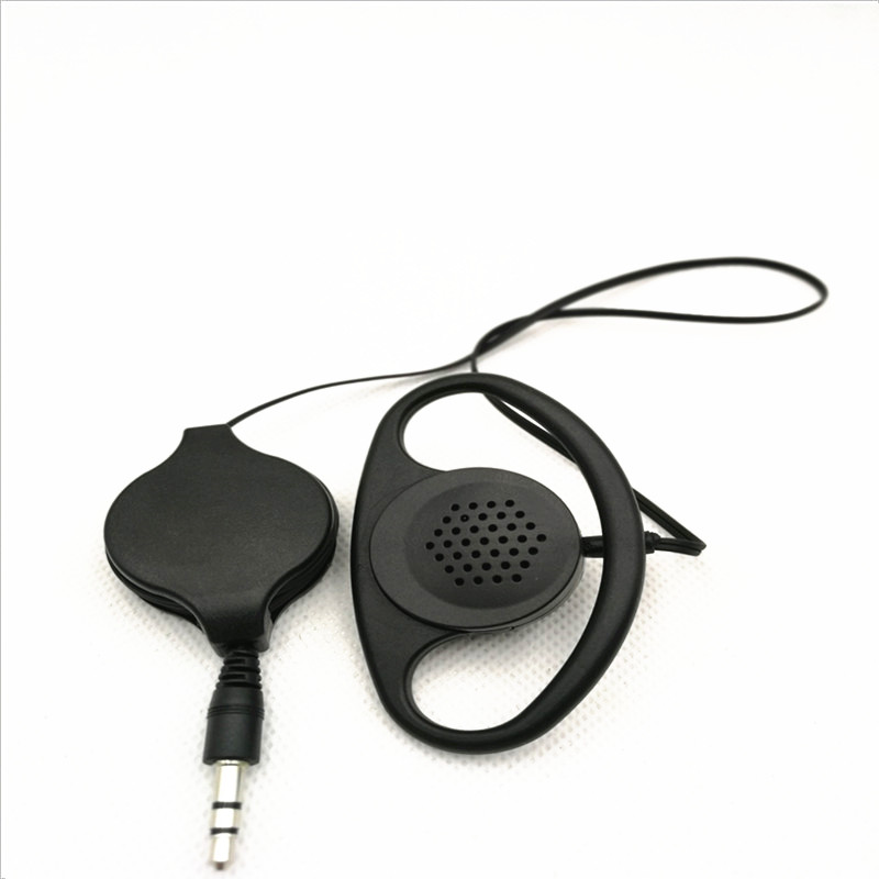 Audiophile Headphone Wired - Retrátil estéreo macio gancho earbud fone