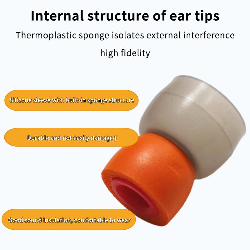 NOVO Par de Protetores de Sili - Earphone Foam Tip avaliação e preço