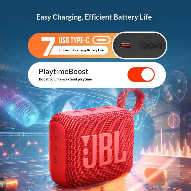 Caixa de Som Sem Fio JBL GO4 O - Jbl Speaker Go 4 avaliação e preço